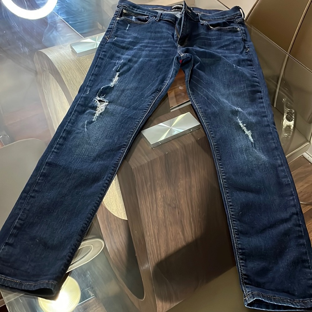 Womens blue jeans